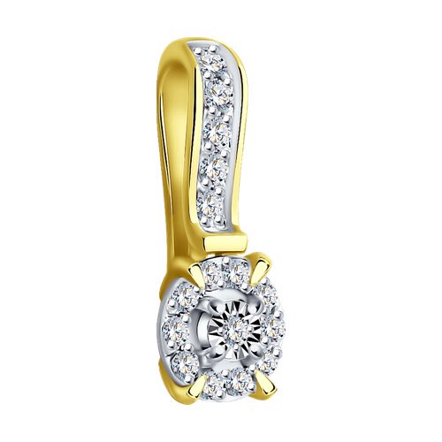 Кулон Diamant 53-230-01923-1 0,46гр. купить,NaN