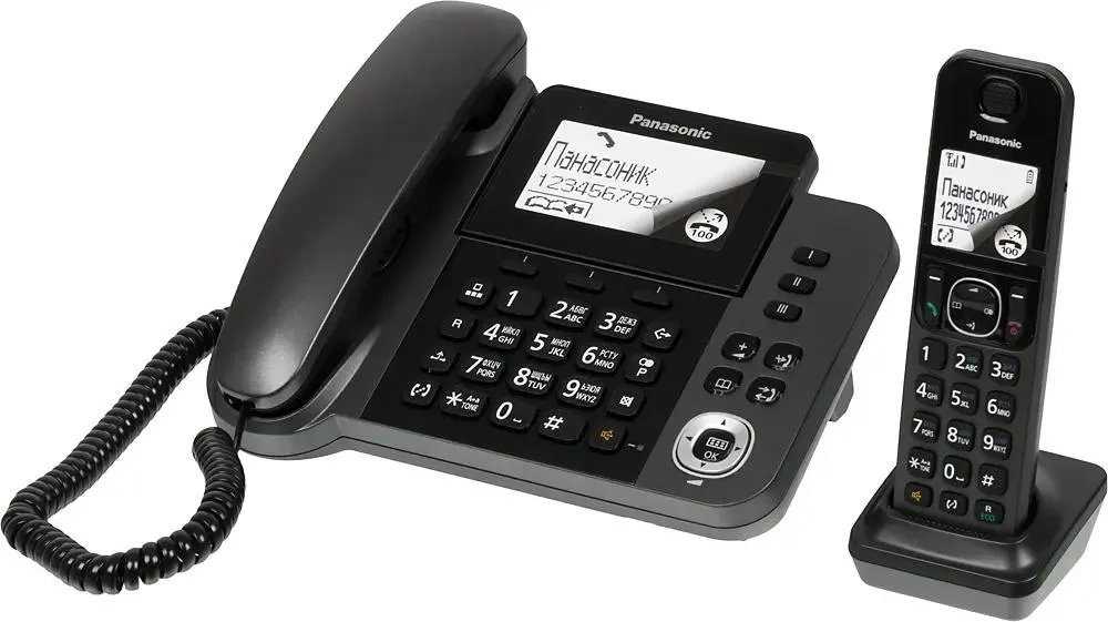 Радиотелефон Panasonic KX-TGF310RUM - ForteMarket Радиотелефон Panasonic KX-TGF310RUM купить,63130