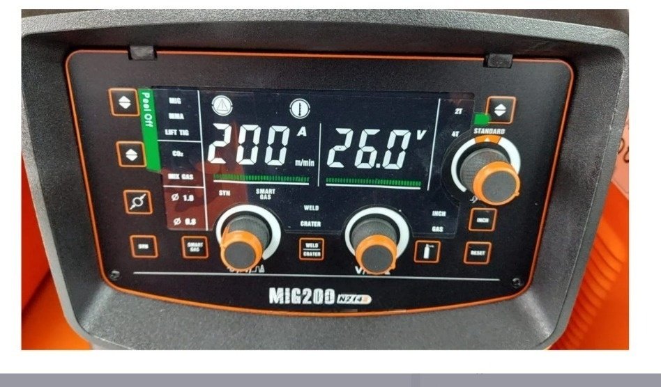 Jasic сварочный инвертор MIG 200 (N214II) (MIG/MAG) купить,0