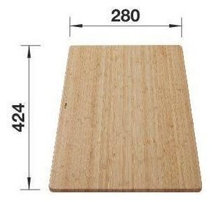 Blanco разделочная доска 239449 1 шт, бамбук купить,0