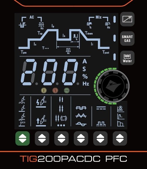 Jasic сварочный инвертор TIG-200P AC/DC PFC (E2S22) EVO20 (TIG) - ForteMarket Jasic сварочный инвертор TIG-200P AC/DC PFC (E2S22) EVO20 (TIG) купить,0