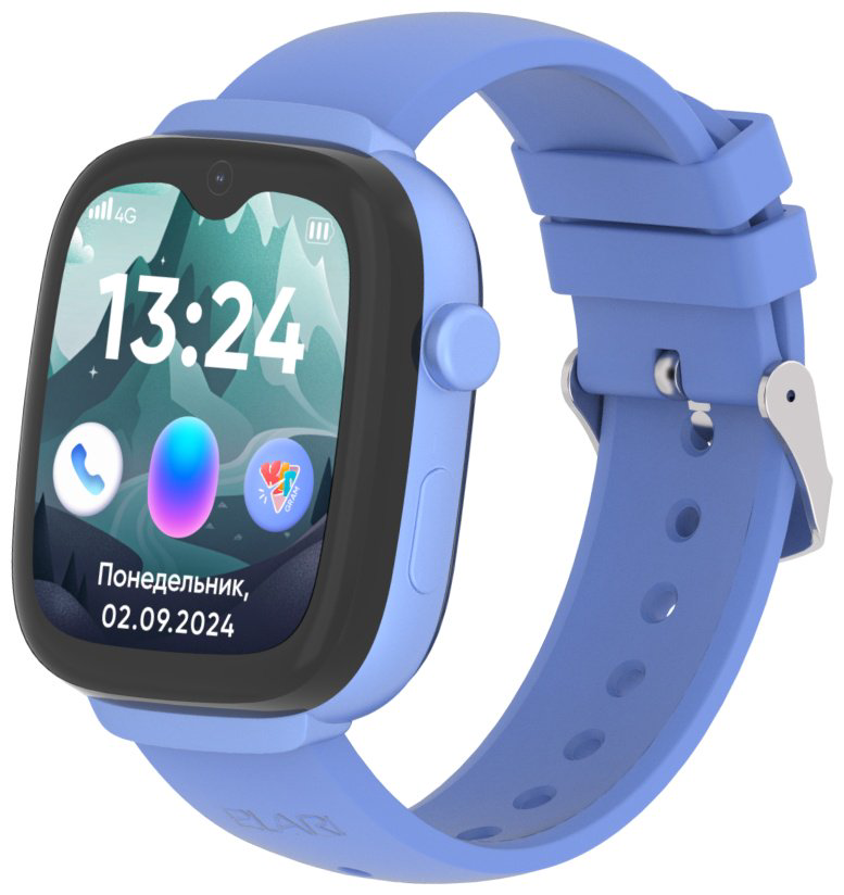 Смарт-часы Elari KidGram Watch 48 мм синий купить,NaN