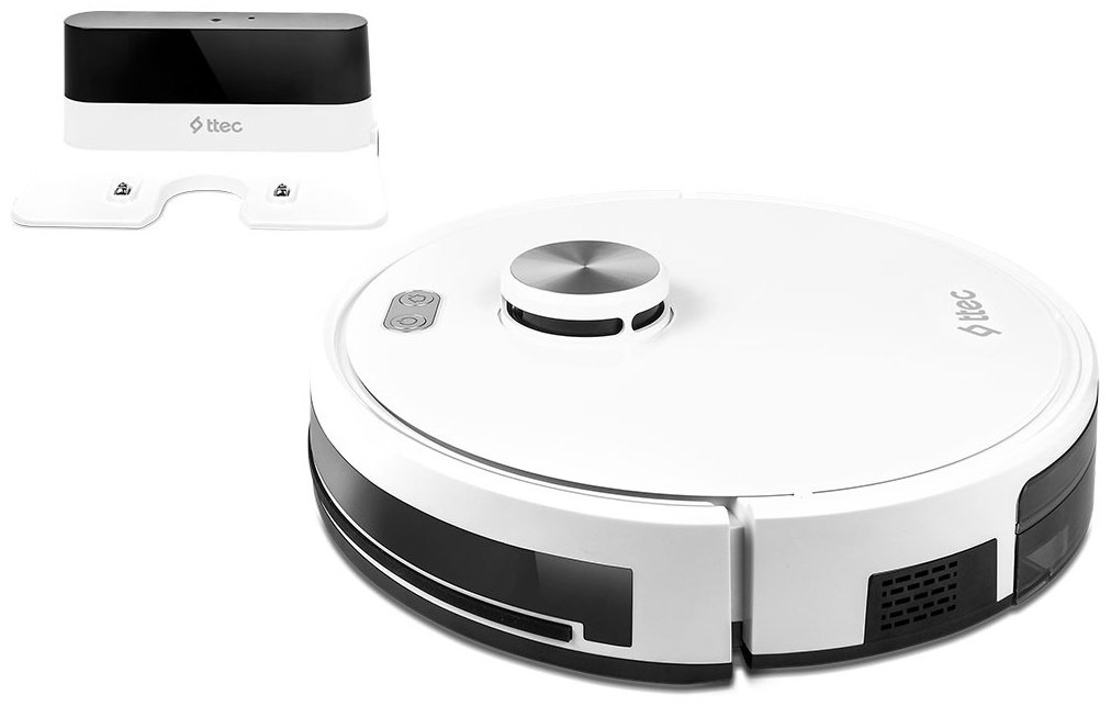 Робот-пылесос Ttec Robi Pro LaserIQ 2RS02 белый - ForteMarket Робот-пылесос Ttec Robi Pro LaserIQ 2RS02 белый купить,0