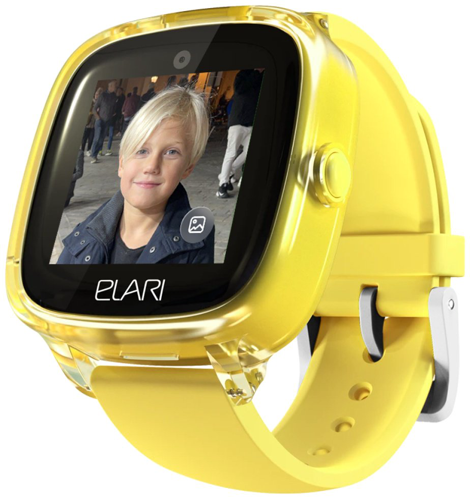 Смарт-часы Elari KidPhone Fresh 4G 35.6 мм желтый купить,NaN