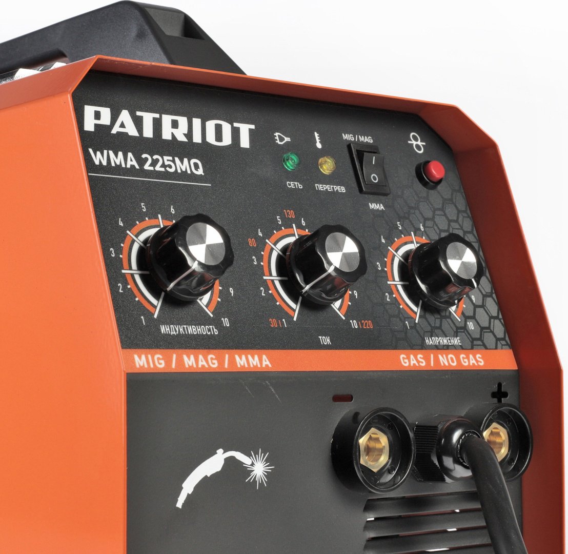 Patriot сварочный инвертор WMA 225MQ (MIG/MAG) купить,0