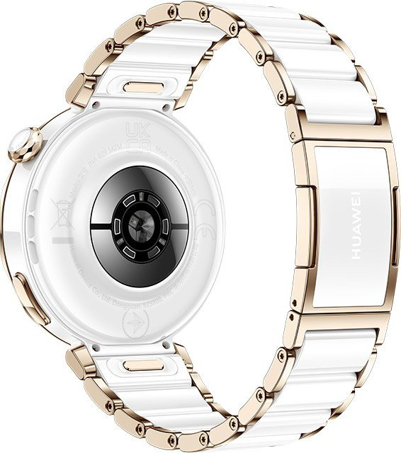 Смарт-часы Huawei Watch GT 5 Pro 42 мм золотистый-белый купить,NaN