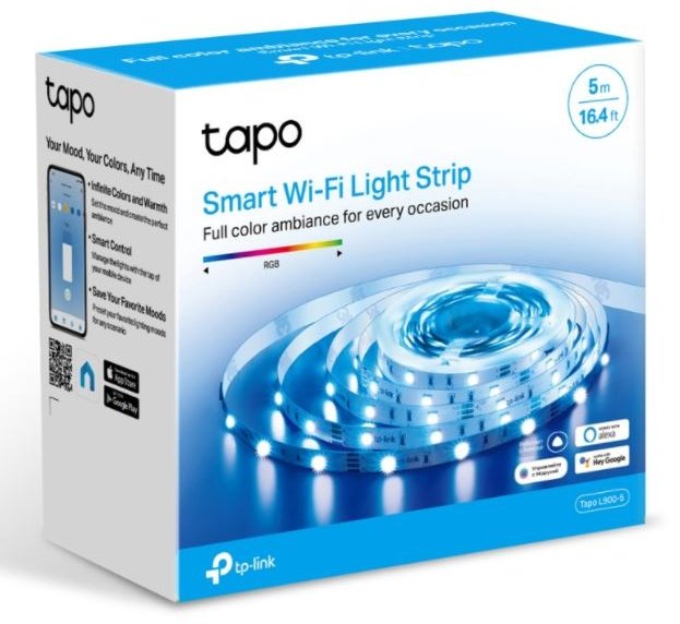 Светодиодная лента TP-LINK Tapo L900-5 5 м - ForteMarket Светодиодная лента TP-LINK Tapo L900-5 5 м купить,0