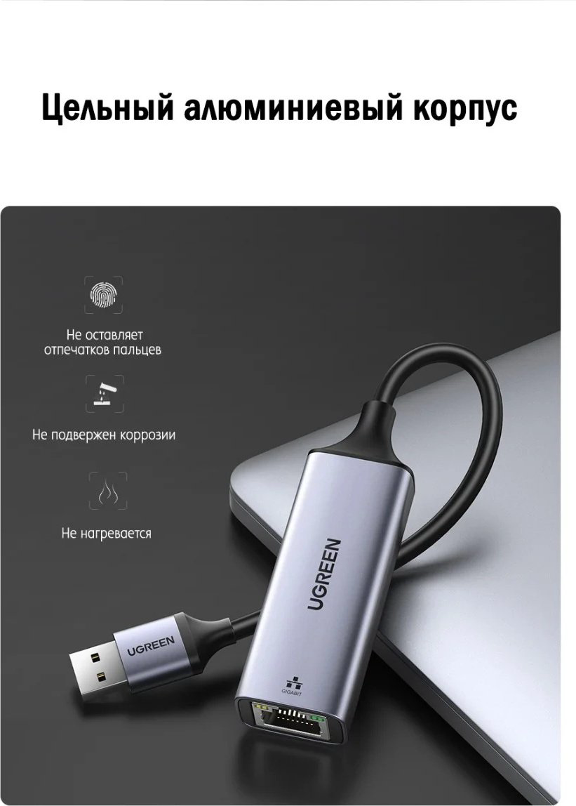 Сетевая карта Ugreen 50922 купить,6190