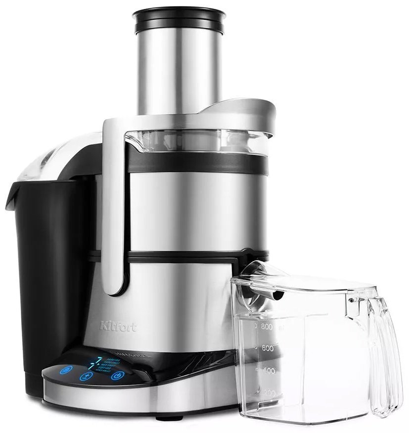 Соковыжималка Kitfort KT-1112 серебристый - ForteMarket Соковыжималка Kitfort KT-1112 серебристый купить,0