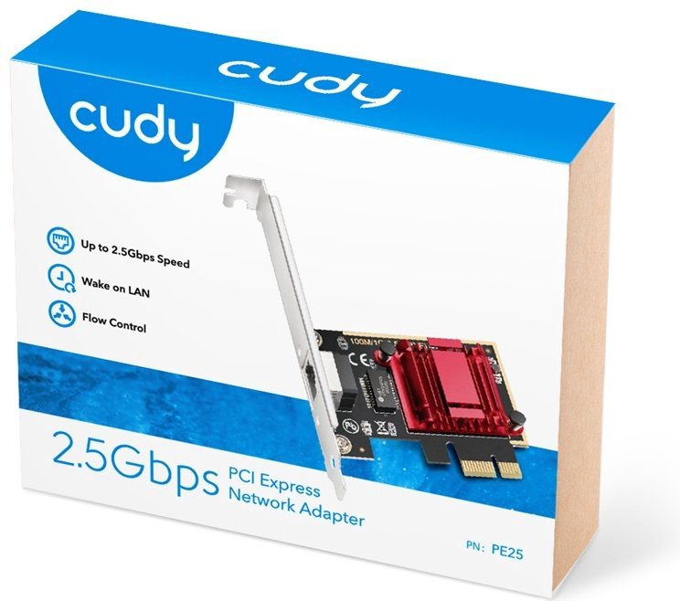 Сетевая карта Cudy PE25 купить,NaN