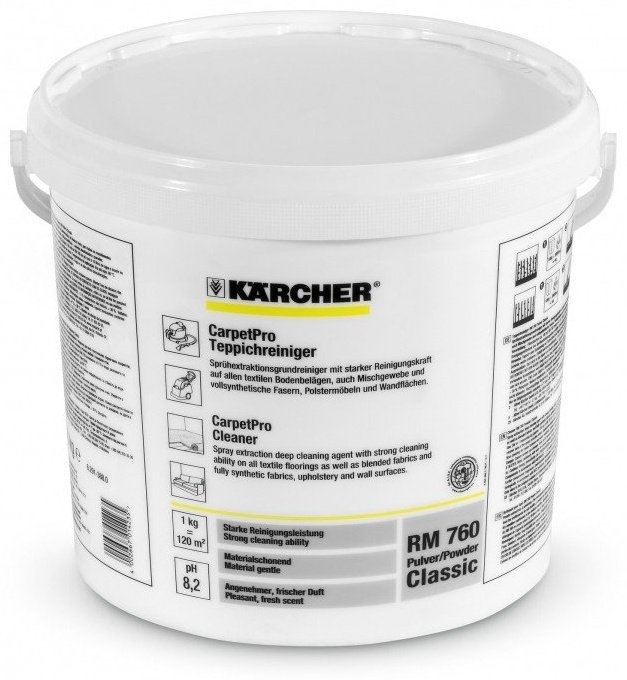 Karcher порошок RM 760 Pulver Powder Classic 10 л