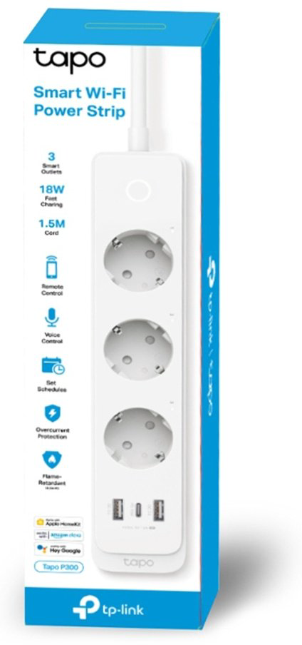 Умный сетевой фильтр TP-Link Tapo P300