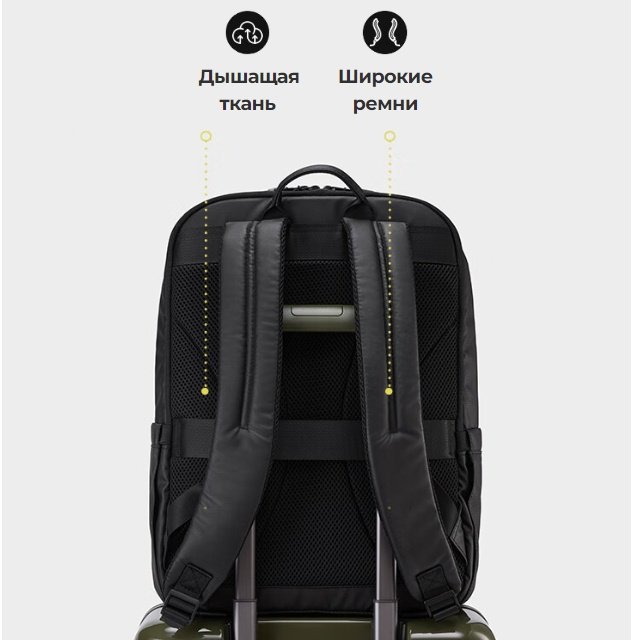 Рюкзак Xiaomi NinetyGo Urban Sports Backpack полиэстер черный купить,0
