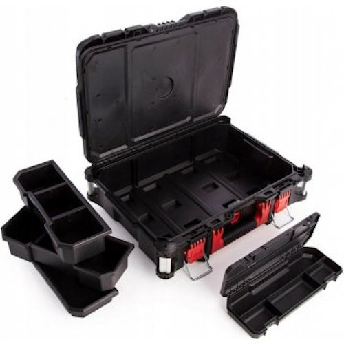 Milwaukee ящик с органайзером PACKOUT 4932464080 (56х41х17 см) купить,NaN