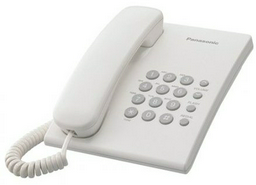 Проводной телефон Panasonic KX-TS2350 белый