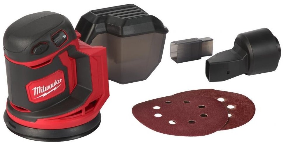 Шлифмашина эксцентриковая Milwaukee M18 BOS125-0 4933464228 купить,0