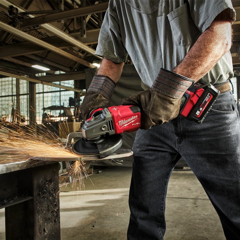 Шлифмашина угловая Milwaukee M18 FHSAG125 XB-0X FUEL (4933471077) - ForteMarket Шлифмашина угловая Milwaukee M18 FHSAG125 XB-0X FUEL (4933471077) купить,0