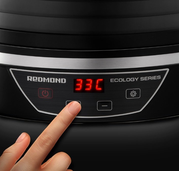 Электросушилка REDMOND FD1102 черный - ForteMarket Электросушилка REDMOND FD1102 черный купить,0