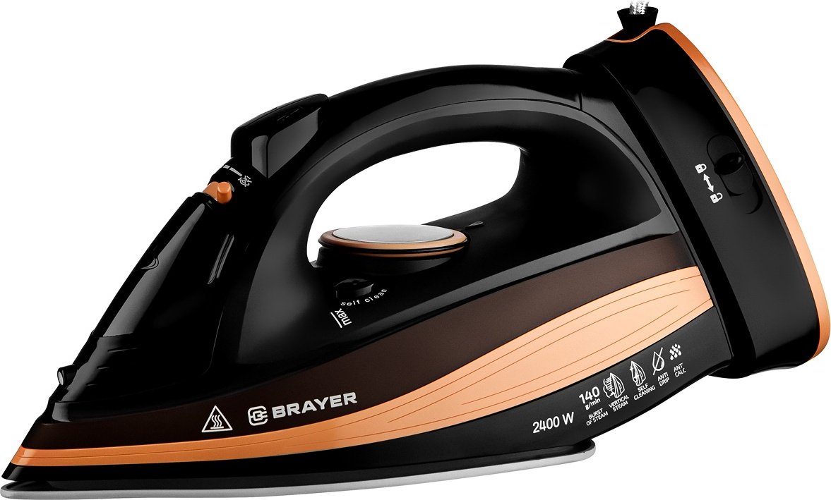 Утюг BRAYER BR4010 коричневый