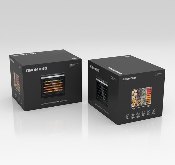 Электросушилка REDMOND FD1105 серый купить,124990