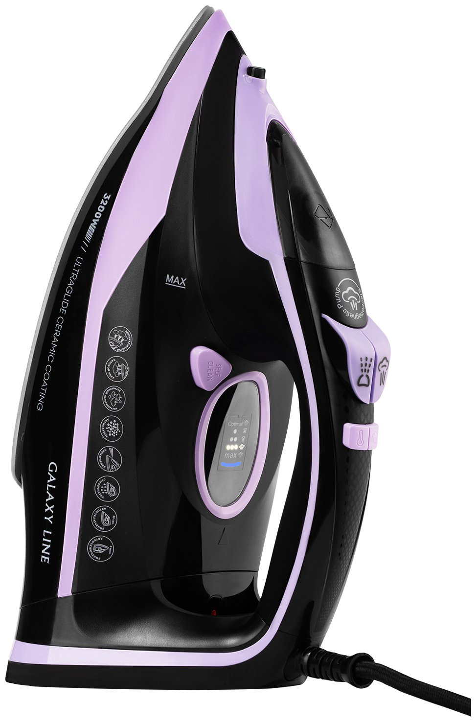 Утюг GALAXY LINE GL 6135 мультиколор купить,NaN