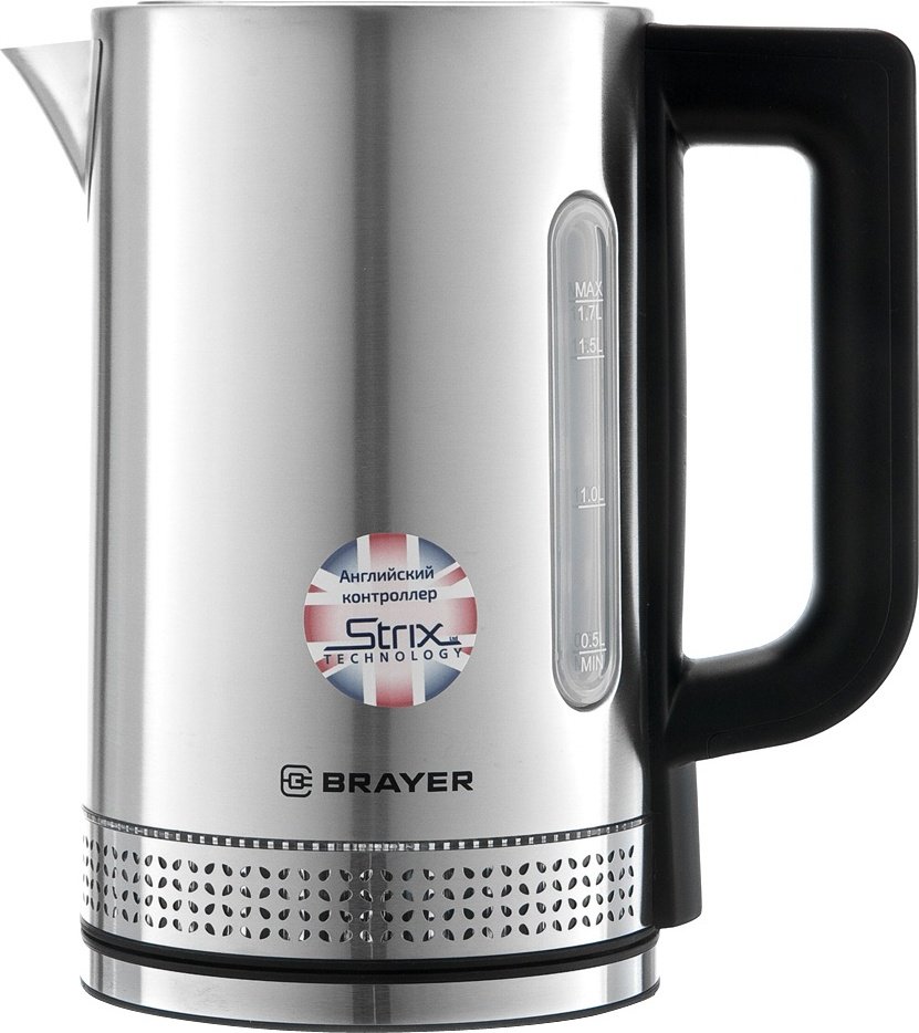 Электрочайник BRAYER BR1060 стальной