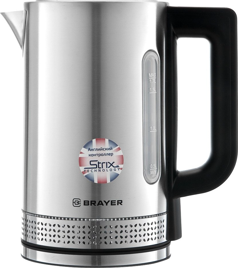 Электрочайник BRAYER BR1060 стальной