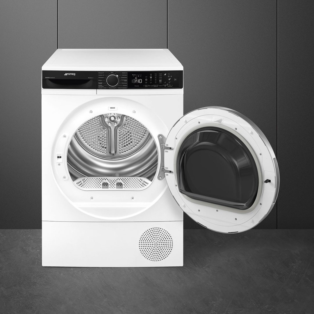 Сушильная машина Smeg DT393RU белый купить,0