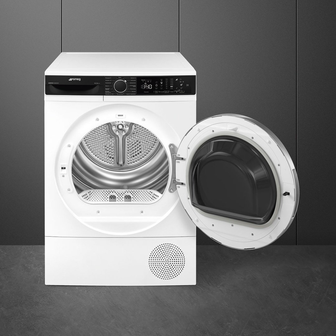 Сушильная машина Smeg DT393RU белый купить,NaN