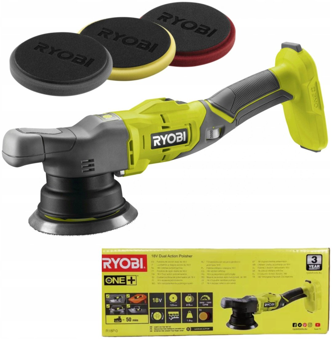 Шлифмашина полировальная RYOBI R18P-0 5133004845 купить,NaN