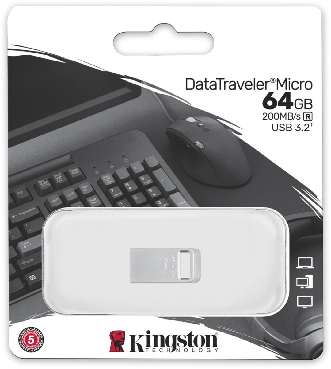 USB Flash карта Kingston DTMC3G2/64 64 Гб купить,0