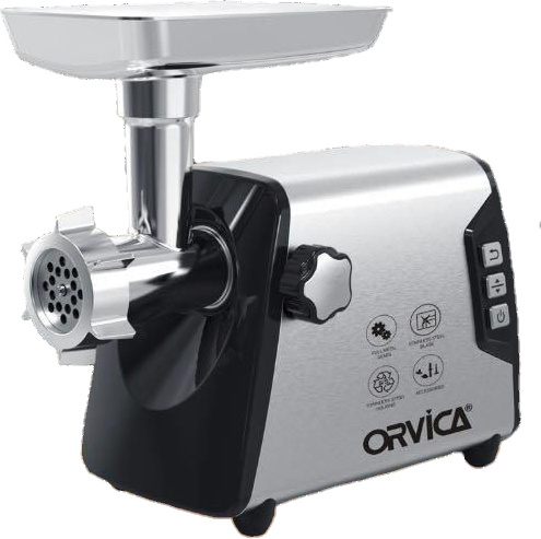 Мясорубка Orvica ORM-3588 серебристая