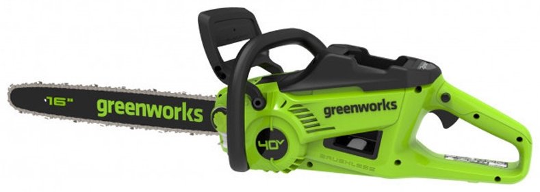 Цепная пила Greenworks аккумуляторная GD40CS20XK4 (2008807UB)