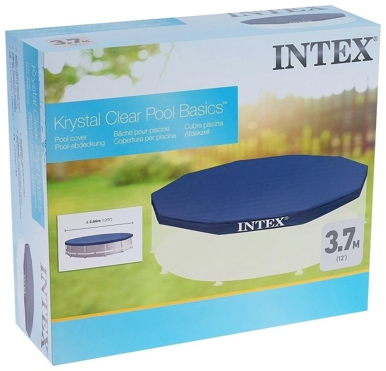 Тент Intex 28031, тип бассейна: каркасный, 366x366 см купить,NaN