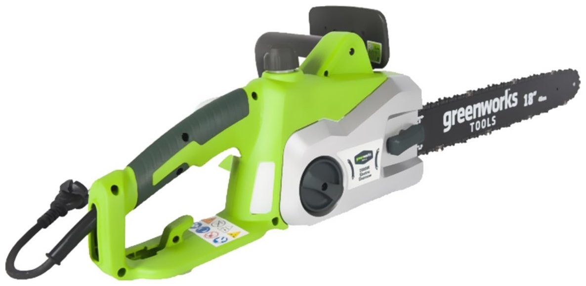 Цепная пила Greenworks электрическая GCS2046 20037 купить,0
