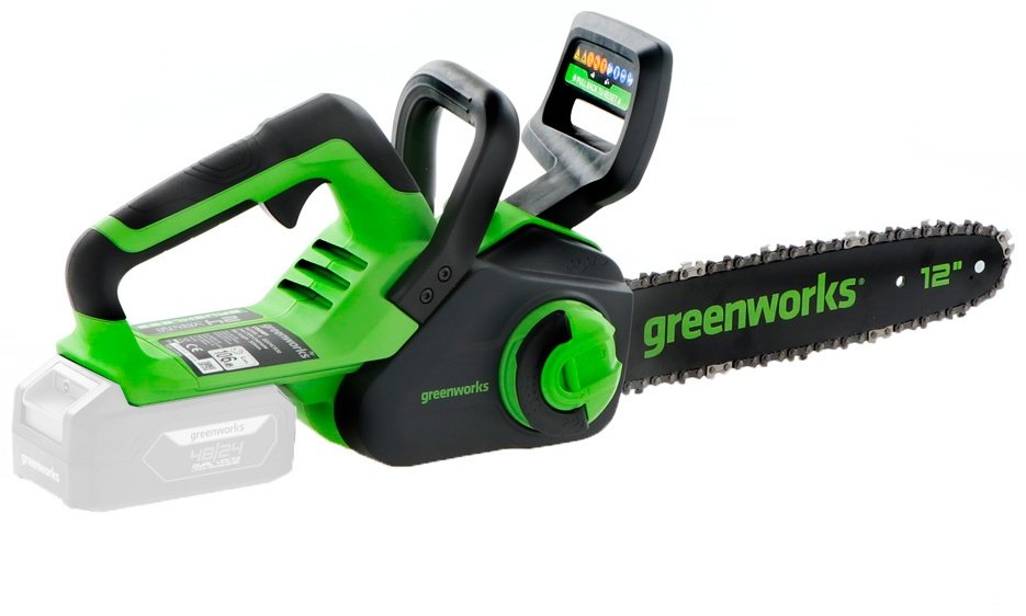 Цепная пила Greenworks электрическая GD24CS30 без батареи и ЗУ - ForteMarket Цепная пила Greenworks электрическая GD24CS30 без батареи и ЗУ купить,0