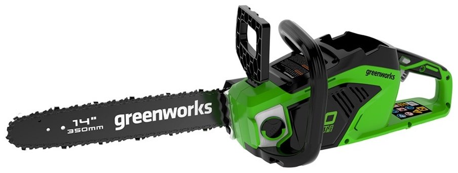 Цепная пила Greenworks электрическая GD40CS15 без аккумулятора и ЗУ