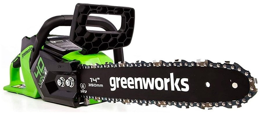 Цепная пила Greenworks электрическая GD40CS15 без аккумулятора и ЗУ - ForteMarket Цепная пила Greenworks электрическая GD40CS15 без аккумулятора и ЗУ купить,0