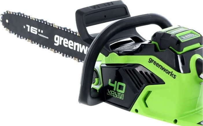 Цепная пила Greenworks электрическая GD40CS18 купить,0