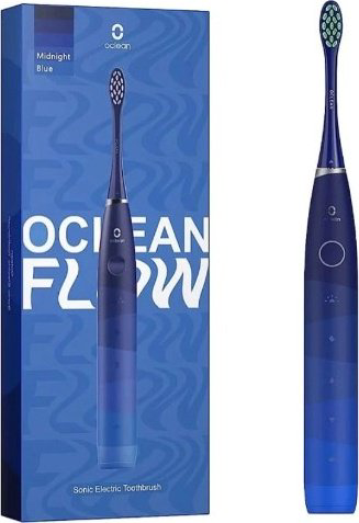 Электрическая щетка Xiaomi звуковая Oclean Flow Blue (C01000308)	 щетина средняя купить,NaN
