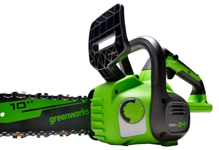 Цепная пила Greenworks аккумуляторная G24CS25K4 (2007707UBRU) - ForteMarket Цепная пила Greenworks аккумуляторная G24CS25K4 (2007707UBRU) купить,90990