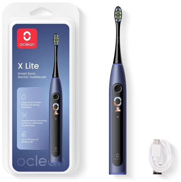 Электрическая щетка Oclean звуковая C01000665 Oclean X Lite щетина мягкая