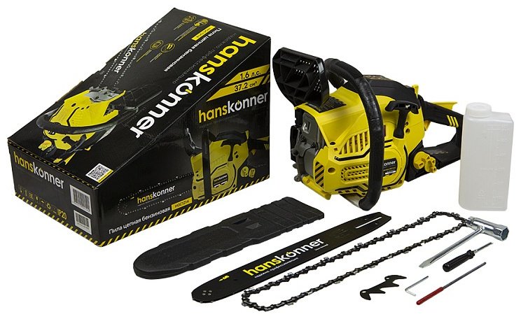 Цепная пила Hanskonner бензиновая HGC1214 - ForteMarket Цепная пила Hanskonner бензиновая HGC1214 купить,0