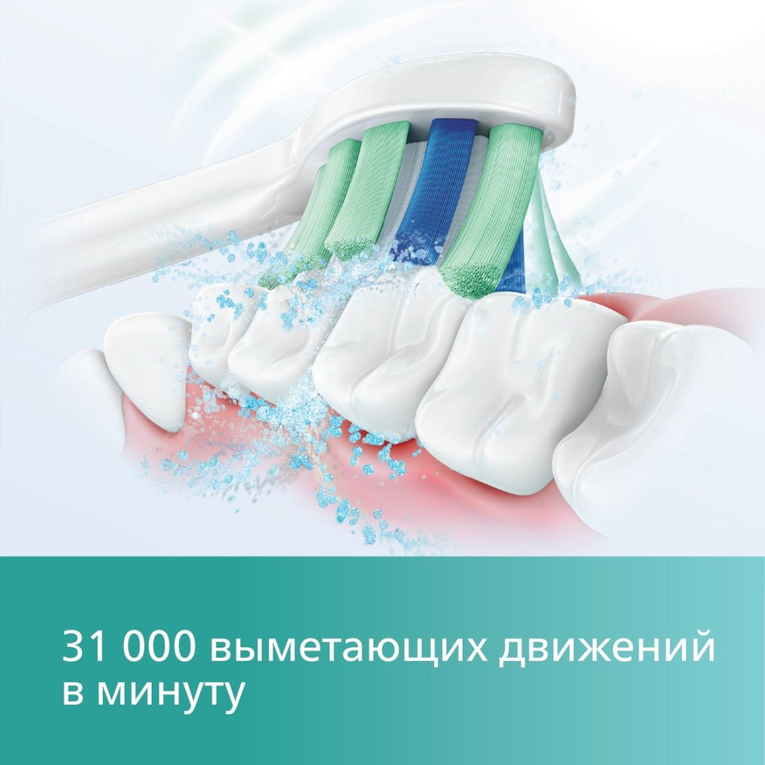 Электрическая щетка Philips звуковая HX3675/13 щетина средняя купить,NaN