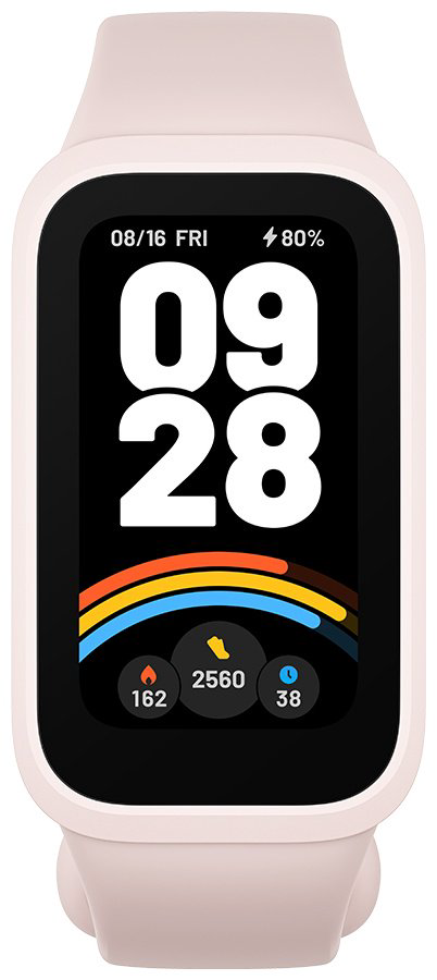 Фитнес-браслет Xiaomi Smart Band 9 Active розовый купить,18110