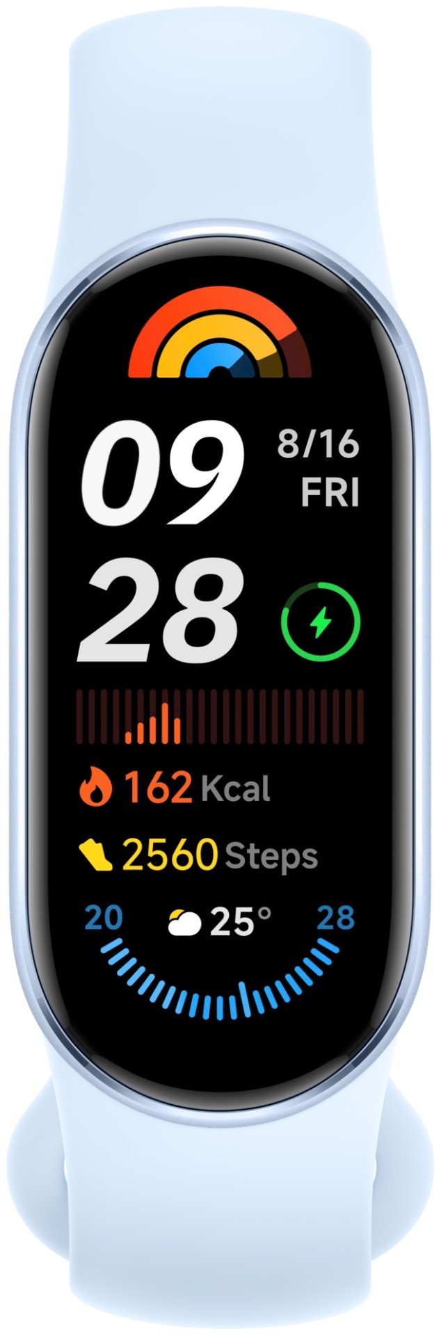 Фитнес-браслет Xiaomi Smart Band 9 голубой - ForteMarket Фитнес-браслет Xiaomi Smart Band 9 голубой купить,0