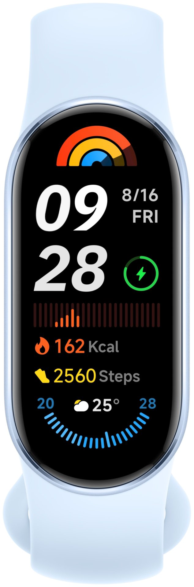 Фитнес-браслет Xiaomi Smart Band 9 Arctic Blue - ForteMarket Фитнес-браслет Xiaomi Smart Band 9 Arctic Blue купить,16990
