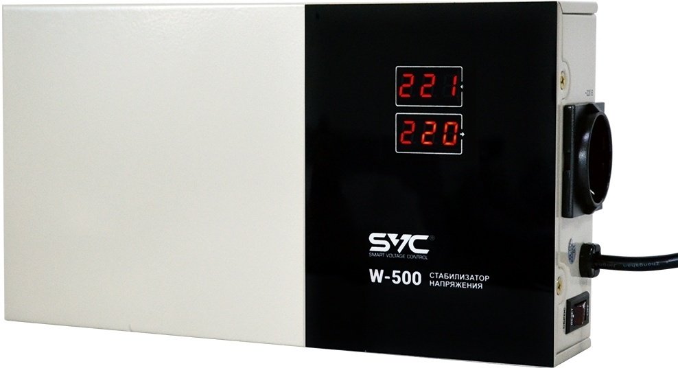 стабилизатор напряжения SVC SVC W-500 - ForteMarket стабилизатор напряжения SVC SVC W-500 купить,0