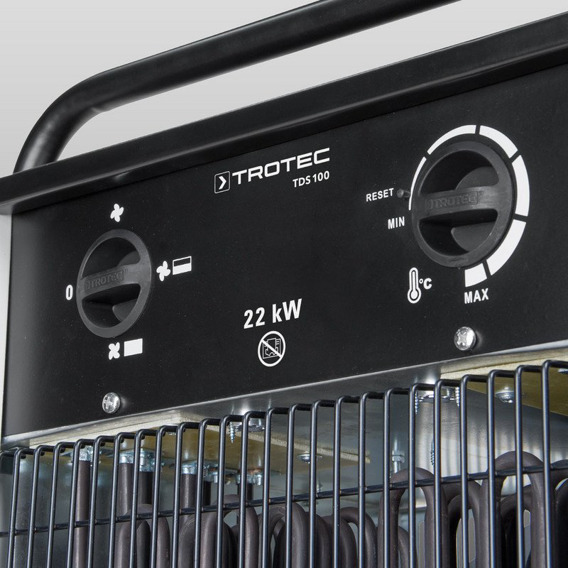 Тепловентилятор Trotec TDS 100 белый купить,NaN