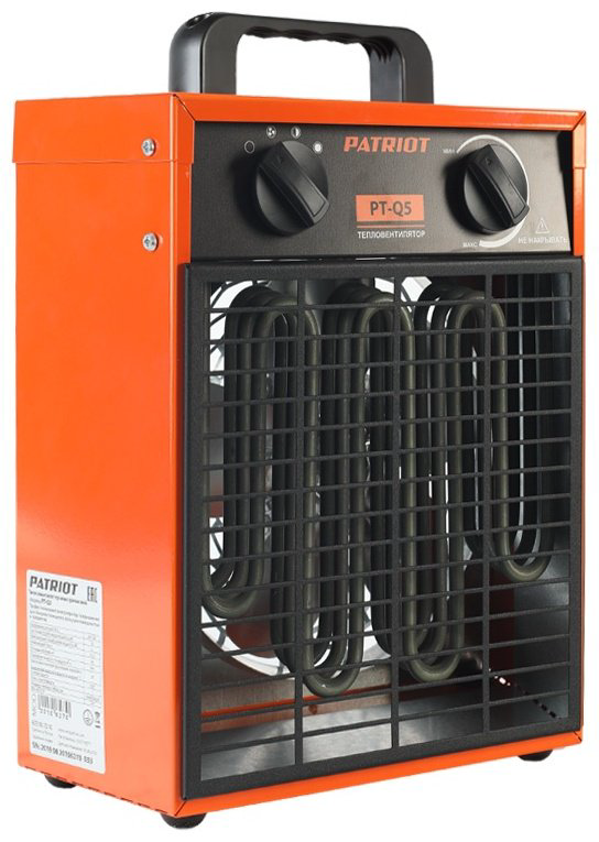 Тепловая электрическая пушка Patriot PT-Q5, 4.5 кВт купить,NaN